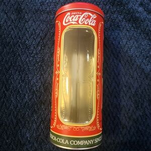 Coca-Cola collectible item made from galvanized tin